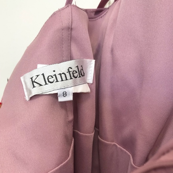 High-Neck Chiffon Bridesmaid Dress - Picture 6 of 7